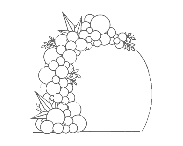 Balloon Garlands illustration
