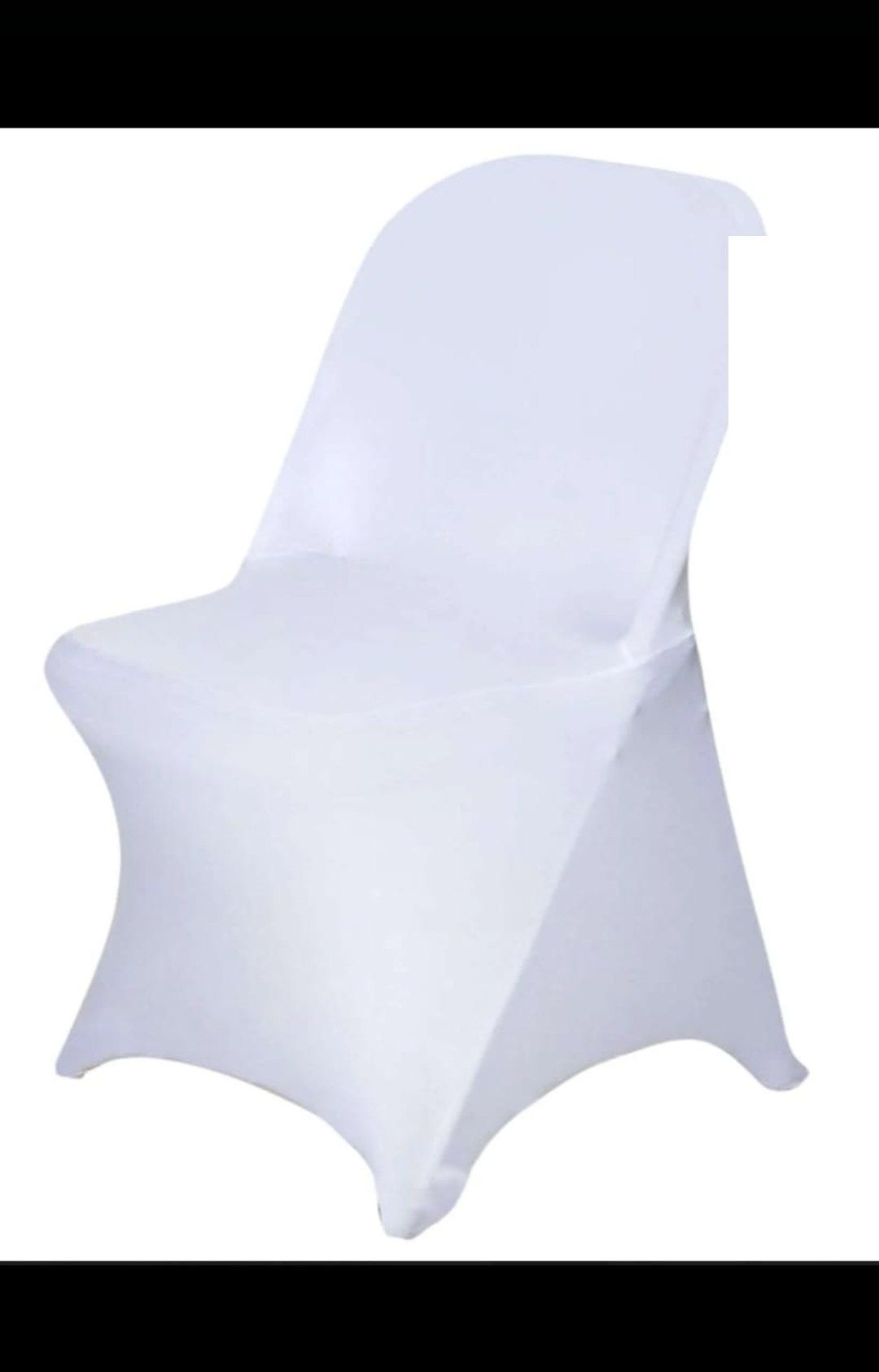 White chair cover