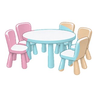 Tables and chairs