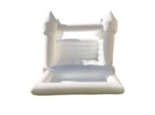 Large White bounce house with ball pit